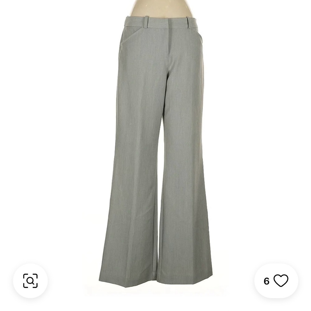 Worthingtons Women’s Gray Wide-Leg Pant